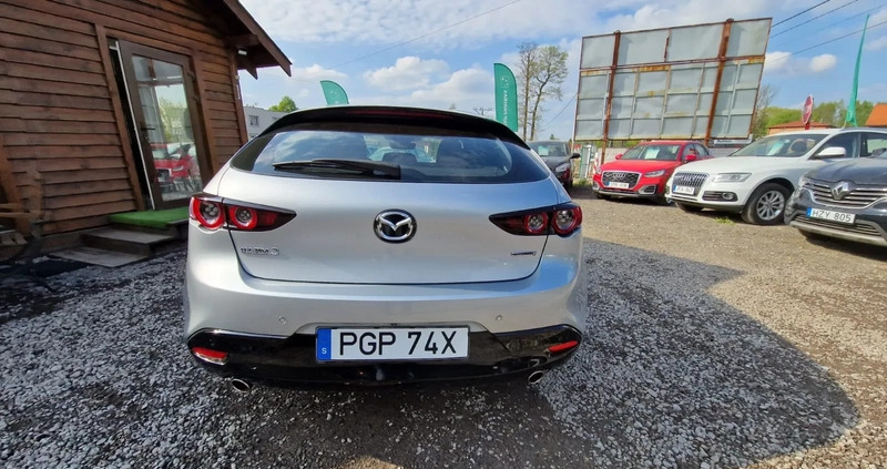 Mazda 3 cena 73900 przebieg: 59000, rok produkcji 2019 z Pakość małe 436